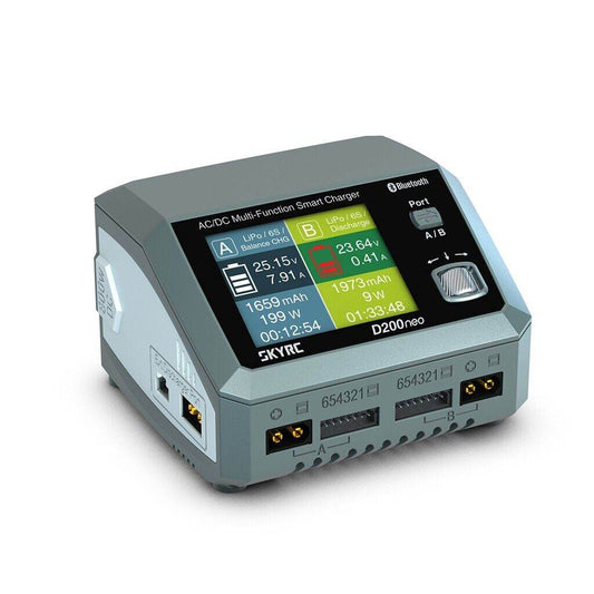 SKY RC D200 Neo AC/DC Battery Charger, 20A, Dual Smart Charger SK-100196