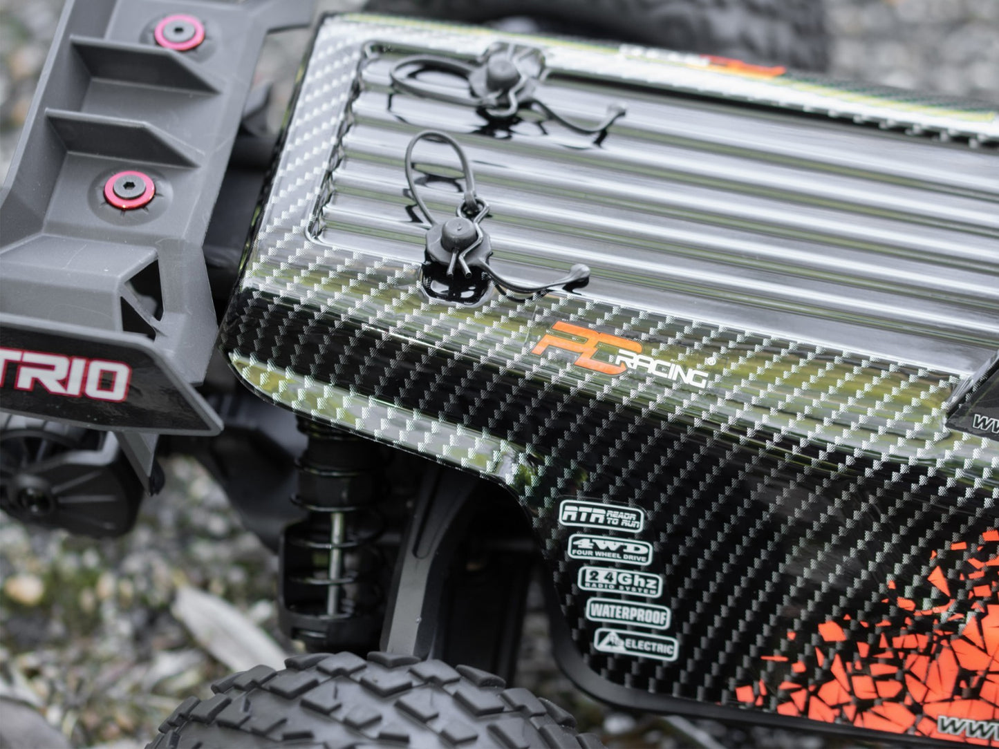 RC truggy PD Racing TR10 3-4S brushless ready to run