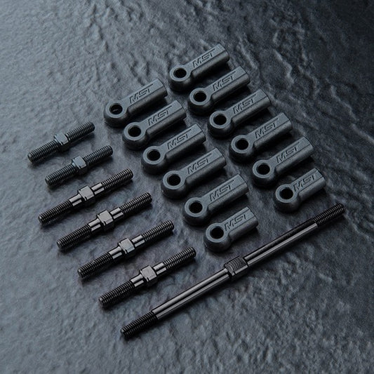 MST RMX4 Full Turnbuckle Set Aluminium Upgrade - 210739BK