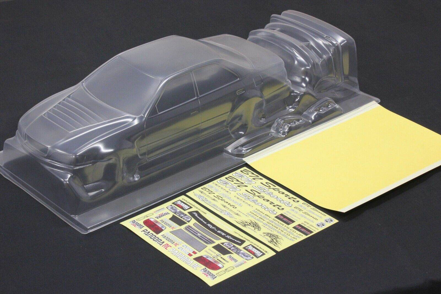 rc drift body shell 1/10 chaser bn sports pab-3197