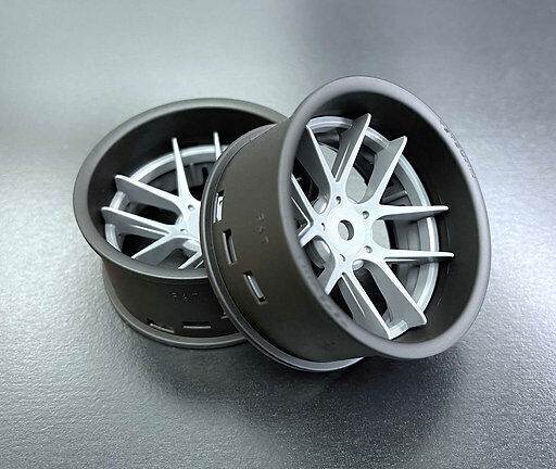 tetsujin jasmine super rim chrome wheels – 6mm offset display