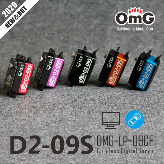 OMG D2-09S Digital Servo with stainless steel gears