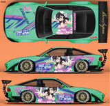 SticklabelRC 1:10 RC Car Body Shell Livery, Decal Sticker Graphics Set - 60+ Designs