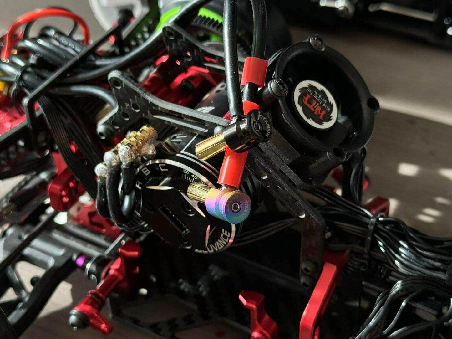 RC Car Battery Terminals Bullet Connector, Titainium - Various Colours