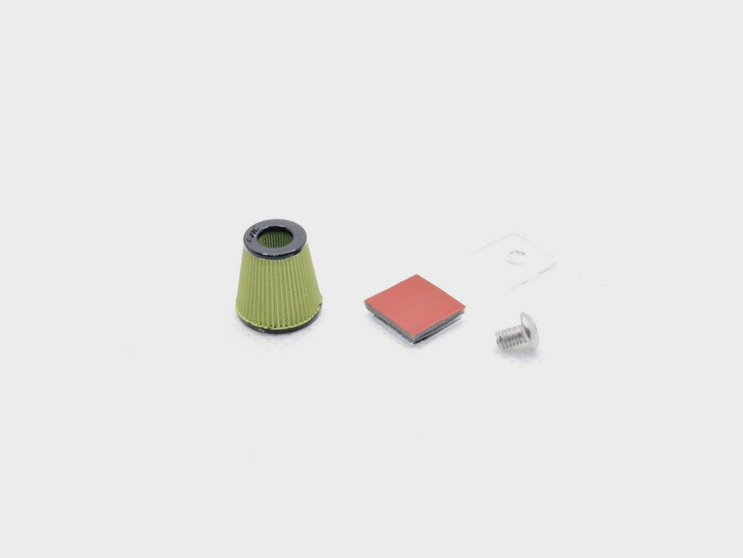 GRC 1/10 Scale RC Air Filter for Body Shell, realistic and detailed accessory for RC cars - green