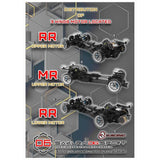 Sakura D6S RWD RC Drift Car - 3Racing 1/10 (Assembly Kit )