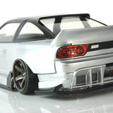 Pandora Nissan 180sx Fuujin Origin 1/10 RC Bodyshell, 207mm, Unpainted PAB-3194
