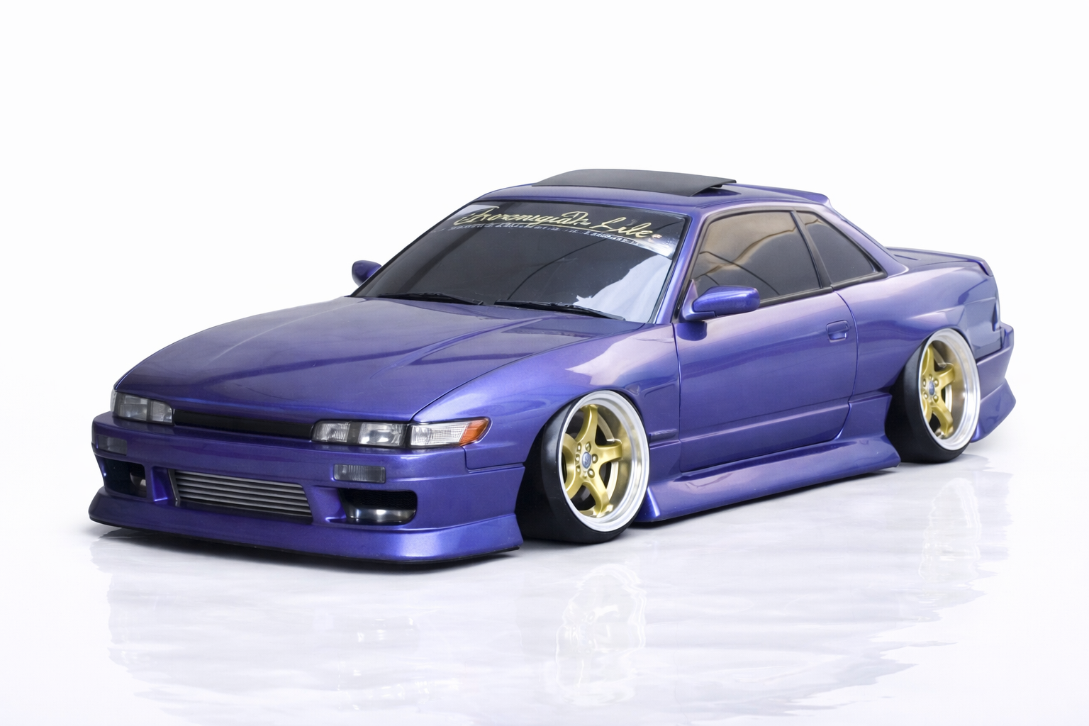 D-Like Nissan S13 Silvia Body Shell 198mm 1/10 - DL103-1 – Drift