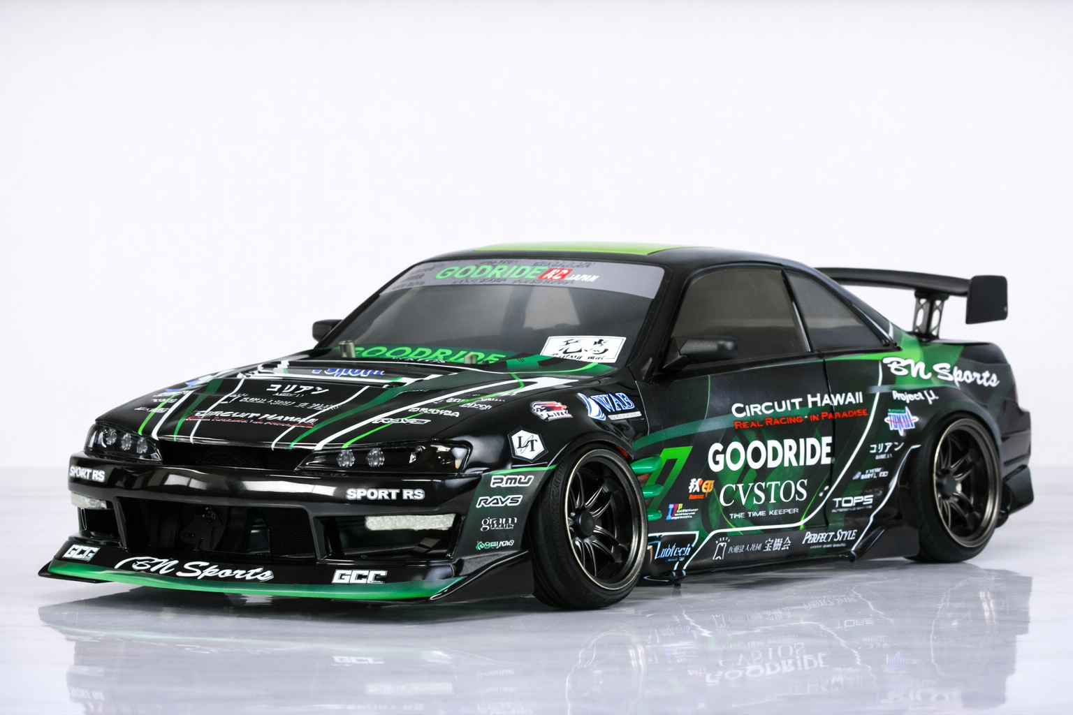 Pandora RC Nissan Silvia S14 BN Sports 1/10 RC Drift Body - PAB