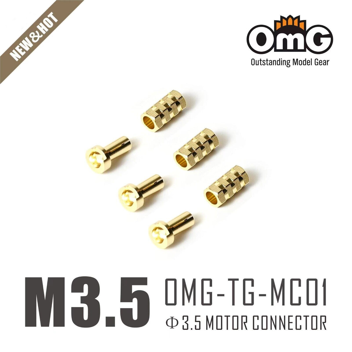 OMG 3.5mm Brushless Motor Connector Set