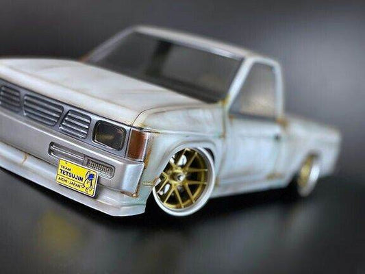 1/10 RC drift truck shell clear unpainted D21 pickup