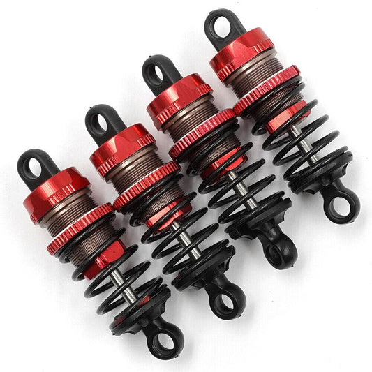 Yeah Racing 55mm Big Bore Suspension Damper Set Red - BBG-0055RD