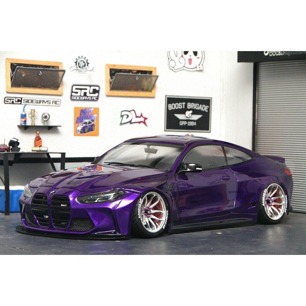 APlastics BMW M4 G82 Body Shell - 1/10 RC Drift 205mm Clear