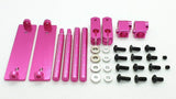 Clean RC body mounting hidden magnetic posts for touring shells