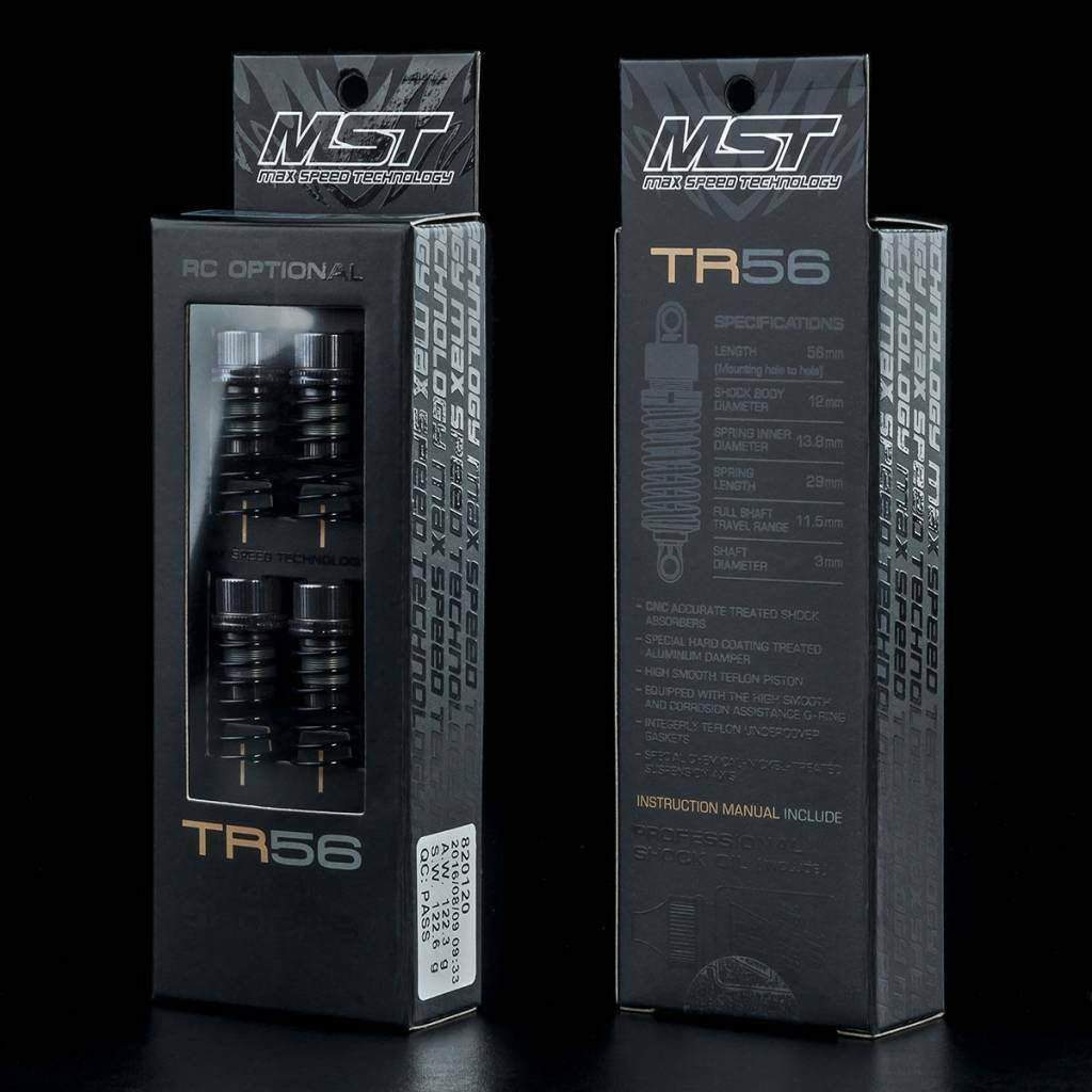 MST TR56 Aluminium Damper Suspension Shock Set #820120 for RC drift cars