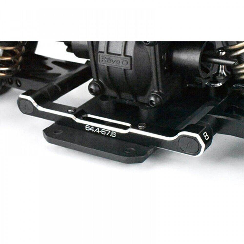 ReveD 68-71.2mm Suspension Mount #9, Aluminium SE Black for RDX, MC-1 Yokomo YD2