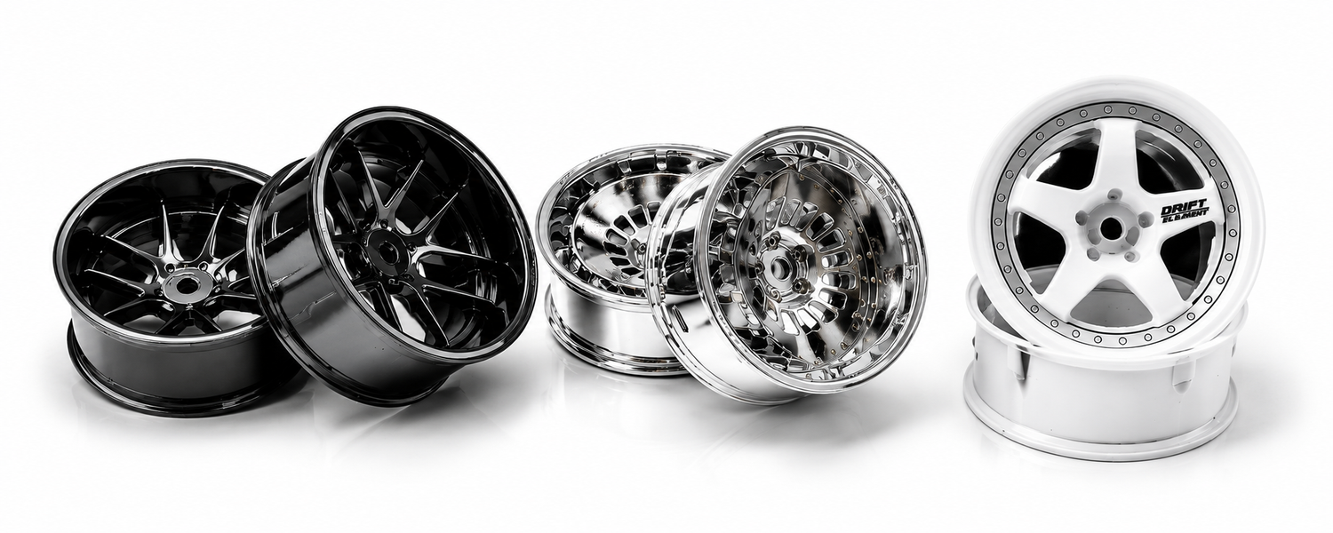 RC Drift Wheels - Adjustable Offset
