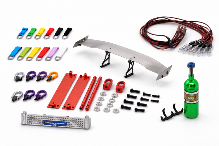 RC body shell scale parts and accessories 1/10 scale