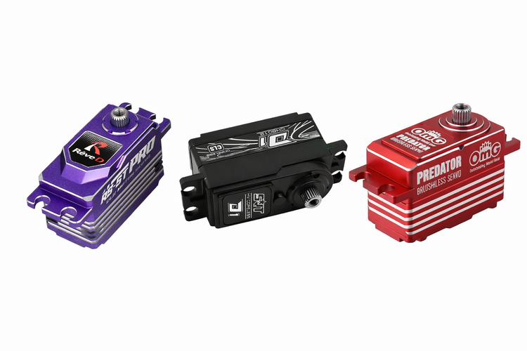 RC servos for precise steering control on RC cars