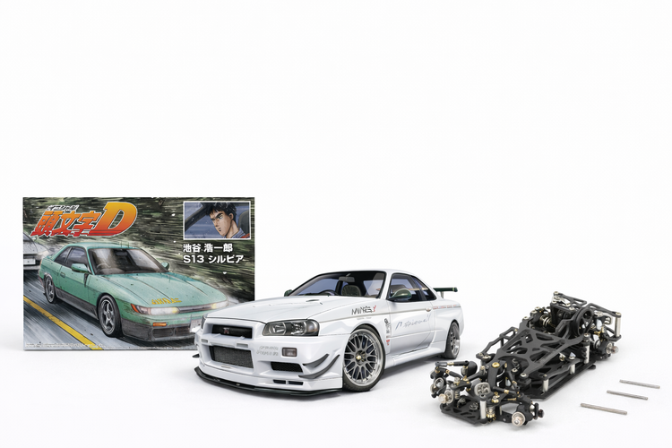 Small scale 1/24 RC drift cars and models