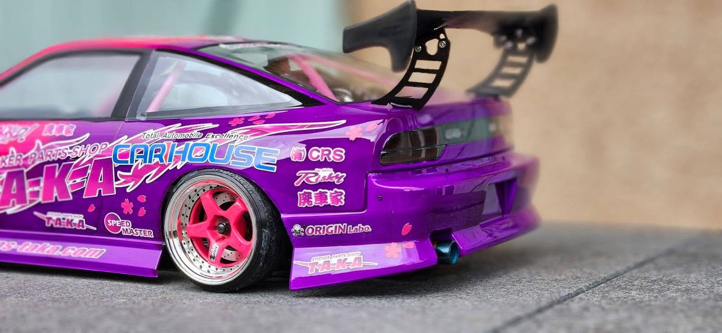 DS Racing RC Drift Wheels DE-023 - Changeable Offset (1/10, 2pcs)