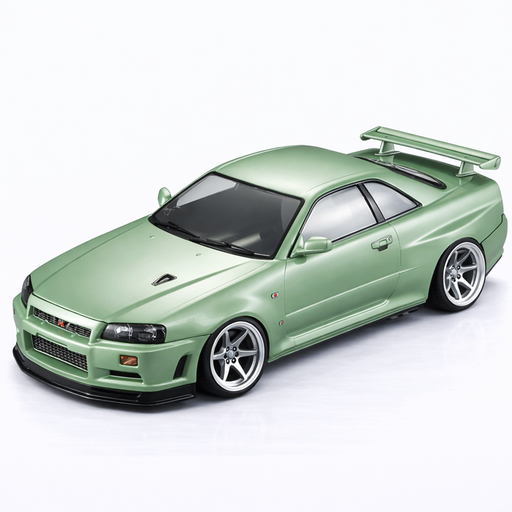 Killerbody Nissan Skyline R34 clear body shell unpainted  KB486265