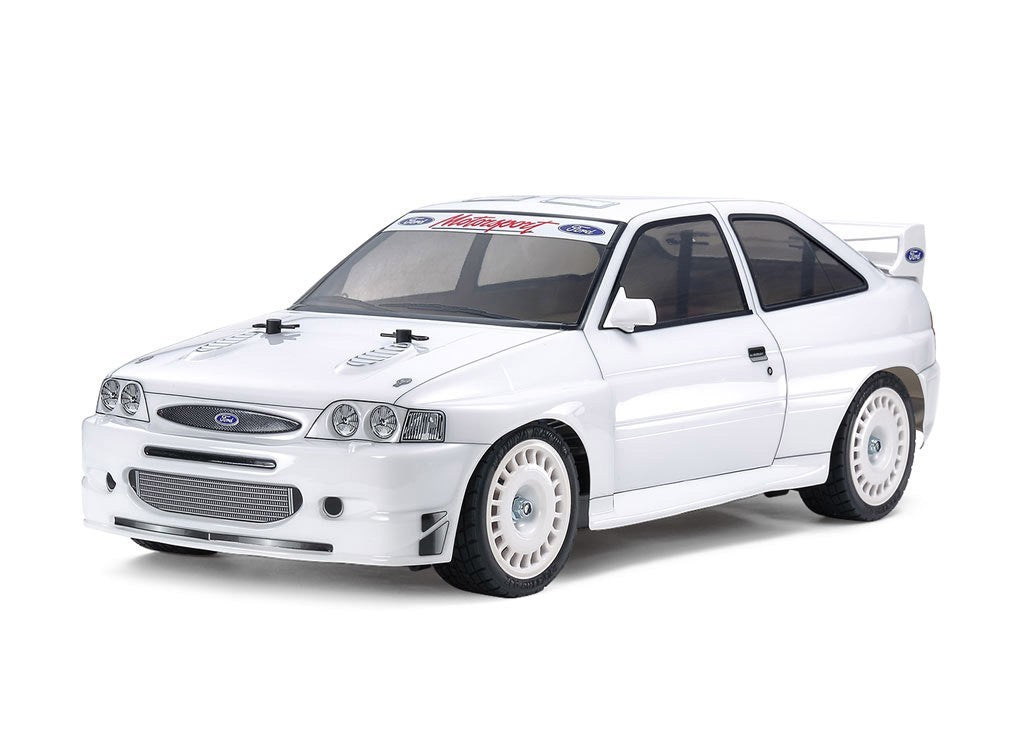 RC rally car Tamiya Ford Escort Cosworth 1998 TT-02 kit