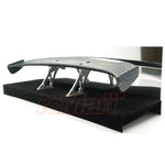 1/10 RC Drift Car Spoiler Deck & Spoiler Mounts, Carbon Style - Yokomo - Tamiya