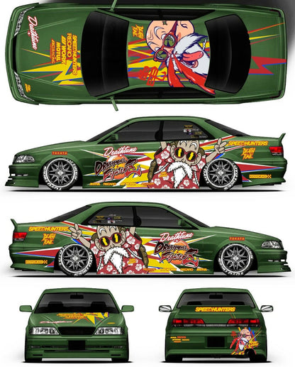 SticklabelRC 1:10 RC Car Body Shell Livery, Decal Sticker Graphics Set - 60+ Designs