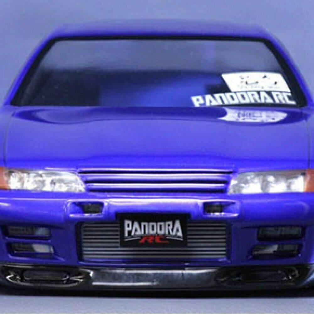 Pandora RC Nissan Skyline BNR32 GTR 1/10 Scale 195mm Unpainted RC Body Shell PAB-3129