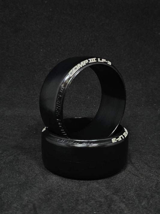 ds racing lf3 rc drift tyres 1/10 set of 4 with foam