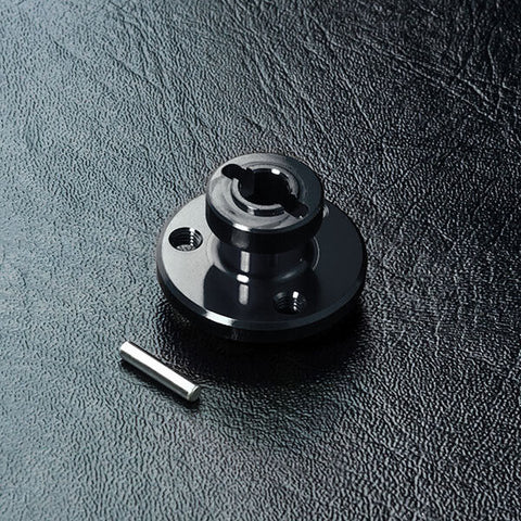 Close-up of MST RMX Aluminium Spur Gear Mount #210429 for stable RC gear installation