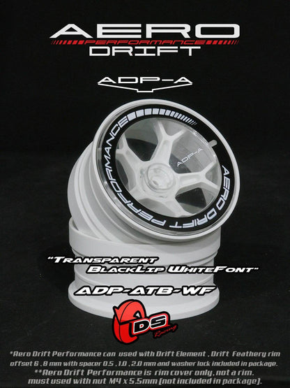 DS Racing RC Drift Wheel Insert – Clear Aero Finish