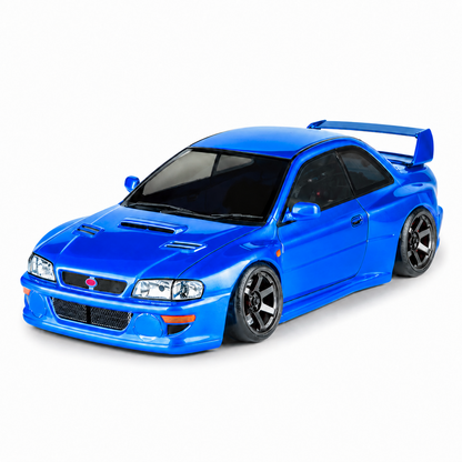MST 22B rc body shell Subaru Impreza 22B painted example, part 720028
