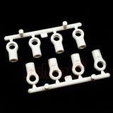 Yeah Racing Plastic Ball Cup/End Set - 4.8mm (8Pcs) Fits Yokomo, Mst, Tamiya