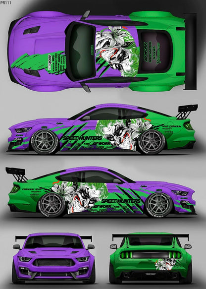 SticklabelRC 1:10 RC Car Body Shell Livery, Decal Sticker Graphics Set - 60+ Designs