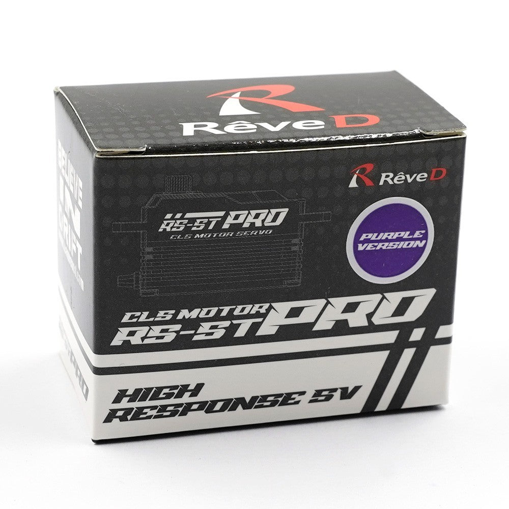 REVE D RS-ST Pro Digital Steering Servo - 1/10 High End Drift Purple
