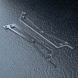 Close-up of MST FRX 2.5mm Carbon Lightweight Bulkhead Brace Set, #210715