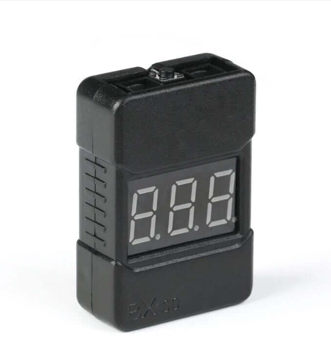 RC Car Lipo Battery Voltage Checker / Meter, 18S Hardcase With Warning Buzzer1