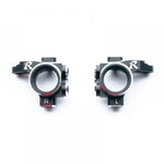 ReveD RDX Front Steering Hub/Knuckle Set, Aluminium, Black - D1-415FA