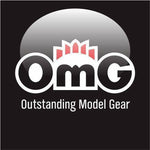 Close-up of OMG Epic V2 10.5T Black Brushless Motor, sensored and adjustable timing