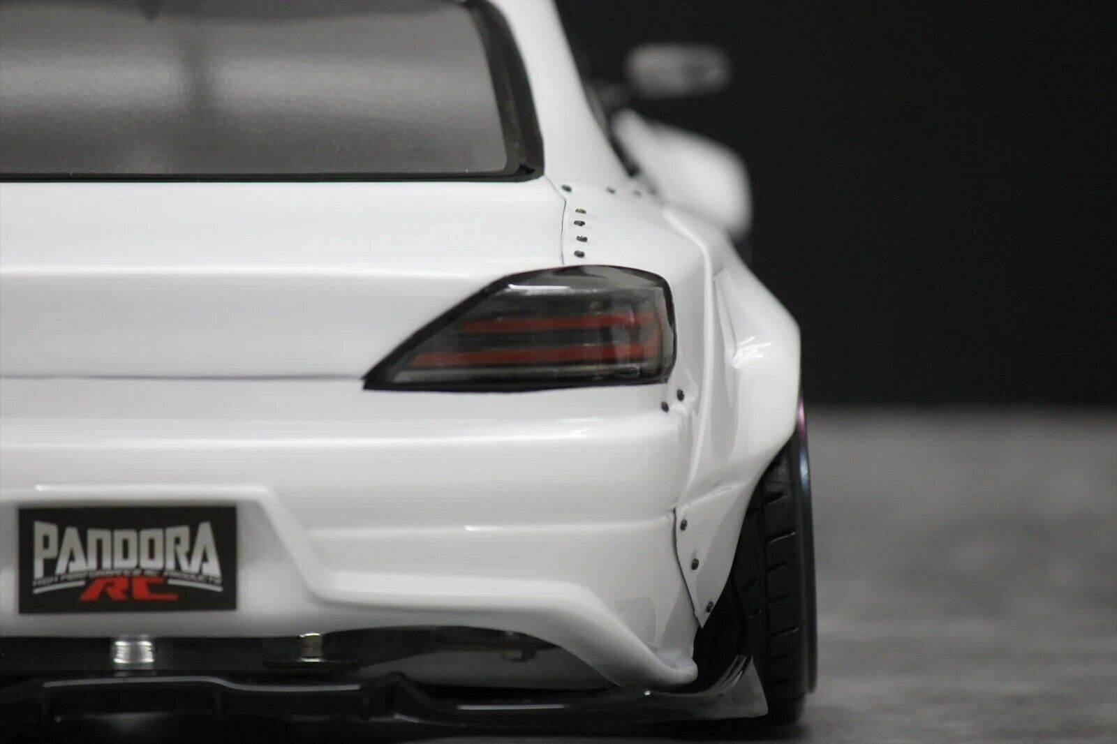 Pandora Nissan Silvia S15 BN Sports 1/10 Scale RC Body Shell 206mm Unpainted PAB-3213