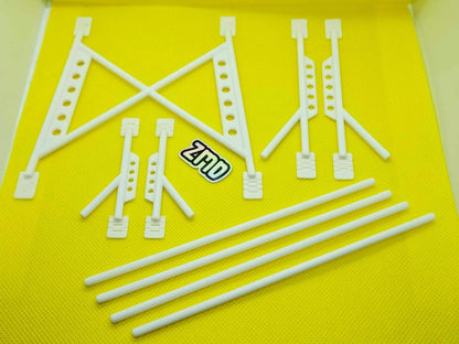 1/10 RC BodyShell Roll Cage, Universal For RC Drift Car, Touring, Rally