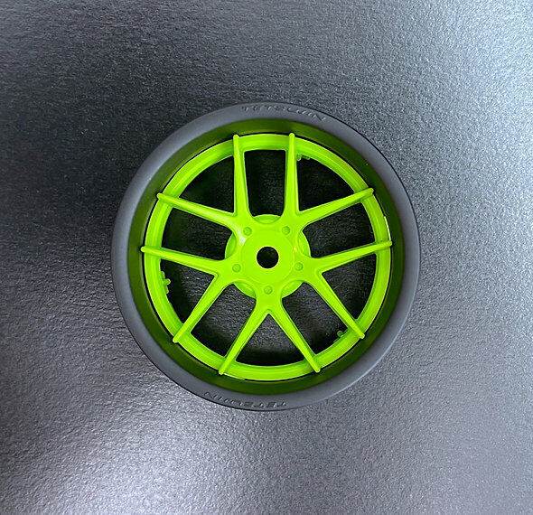 Tetsujin 1/10 Jasmine Style Wheel Set with adjustable offsets (3mm, 6mm, 9mm) for RC drift cars TT-8203