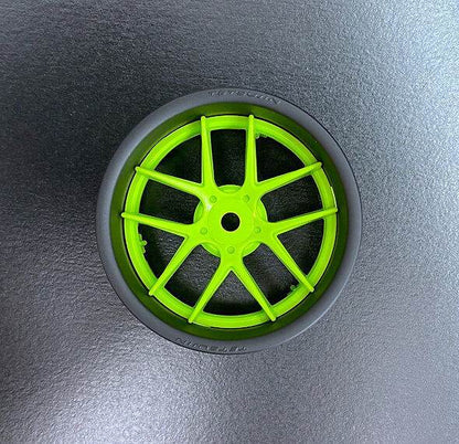 Tetsujin 1/10 Jasmine Style Wheel Set with adjustable offsets (3mm, 6mm, 9mm) for RC drift cars TT-8203