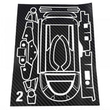 futaba 10px transmitter radio decal sticker set carbon design