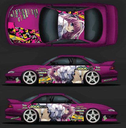 SticklabelRC 1:10 RC Car Body Shell Livery, Decal Sticker Graphics Set - 60+ Designs