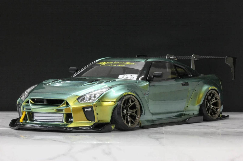 Custom Gtr R35 Rc Pandora RC Nissan GTR R35 BN Sports Body 207mm - PAB-3207 – Drift Manji RC