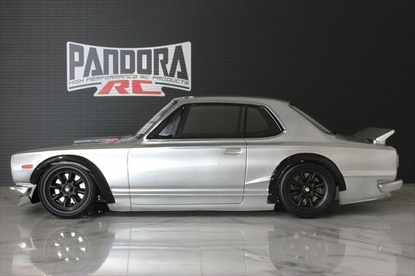 RC drift body shell Pandora RC Nissan Skyline Hakosuka PAB-3203