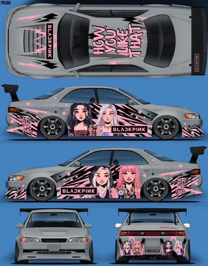 SticklabelRC 1:10 RC Car Body Shell Livery, Decal Sticker Graphics Set - 60+ Designs